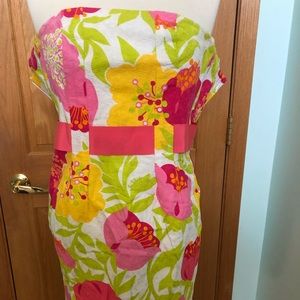 Lilly Pulitzer strapless dress